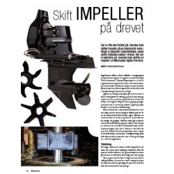Skift impeller på drevet